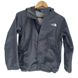 The North Face Kids Gray Jacket Youth Junior M 10/12 Water Resistant Outdoor